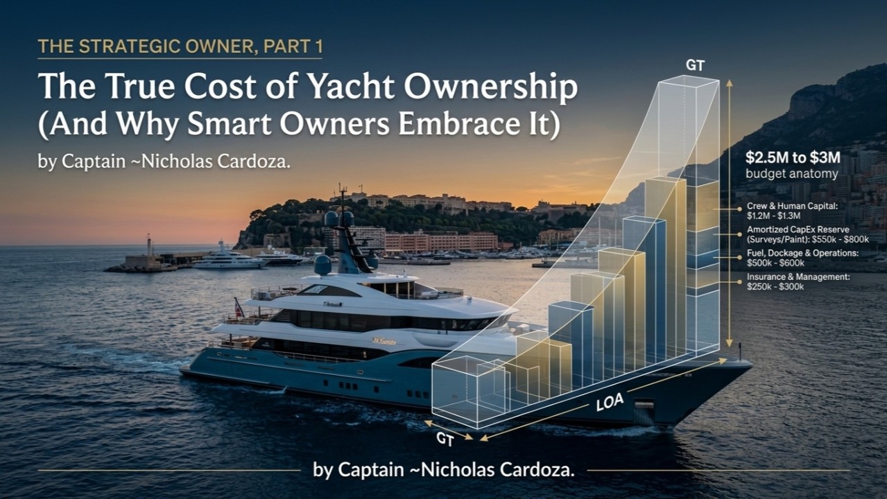 The Strategic Owner Part 1: The True Cost of Yacht Ownership — article cover